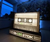 DJ booth cassette