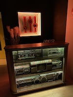 DJ booth ghettoblasters