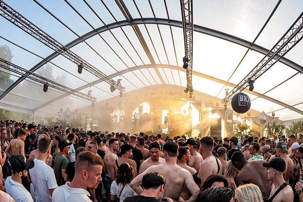 Transparante booghal Donselaar Tenten - Titanium festival 2022
